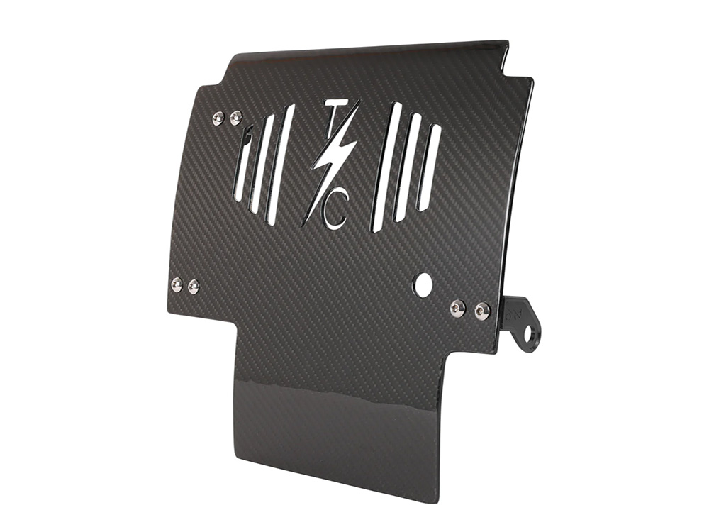Skid Plate; Carbon Fibre Gloss