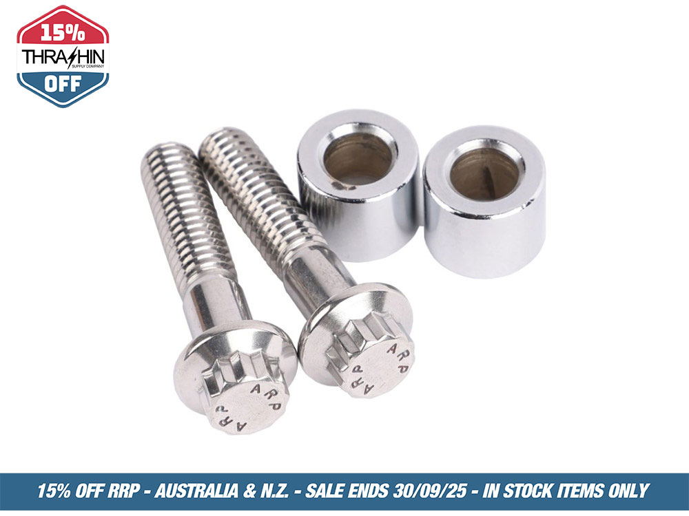 Thrashin Supply OEM Speedo/Tacho to Thrashin OG Riser Hardware Kit. Fits most Dyna and Sportster Models.