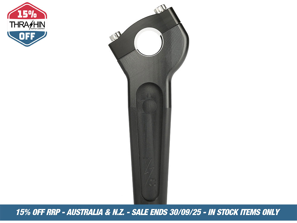 Thrashin Supply 6in. Straight Thrashin Risers – Black. Fits 1in. Handlebar