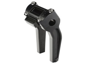Thrashin Supply 6.5in. Pull Back Thrashin Risers – Black. Fits Softail Street Bob, Low Rider ST, Standard & Breakout 2018-2024 Thrashin Supply 6.5in. Pull Back Thrashin Risers – Black. Fits Softail Street Bob, Low Rider ST, Standard & Breakout 2018-2024