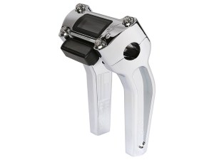 Thrashin Supply 6.5in. Pull Back Thrashin Risers – Chrome. Fits Softail Street Bob, Low Rider ST, Standard & Breakout 2018-2024 Thrashin Supply 6.5in. Pull Back Thrashin Risers – Chrome. Fits Softail Street Bob, Low Rider ST, Standard & Breakout 2018-2024