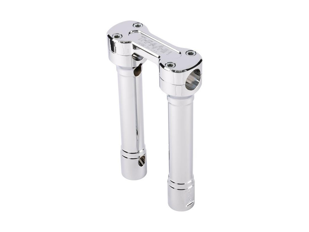 Thrashin Supply 8in. Hole Shot Risers – Chrome. Fits 1in. Handlebar