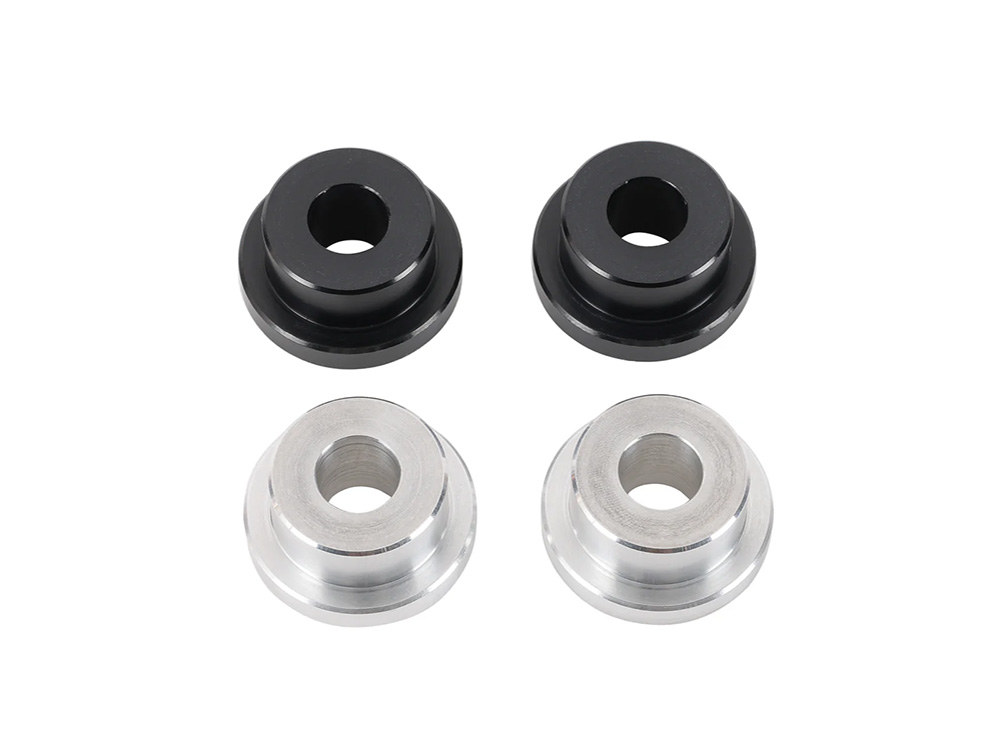 Thrashin Supply Solid Handlebar Mount Kit – Black & Raw. Fits Big Twin 1973-2017 & Sportster 1973-2003