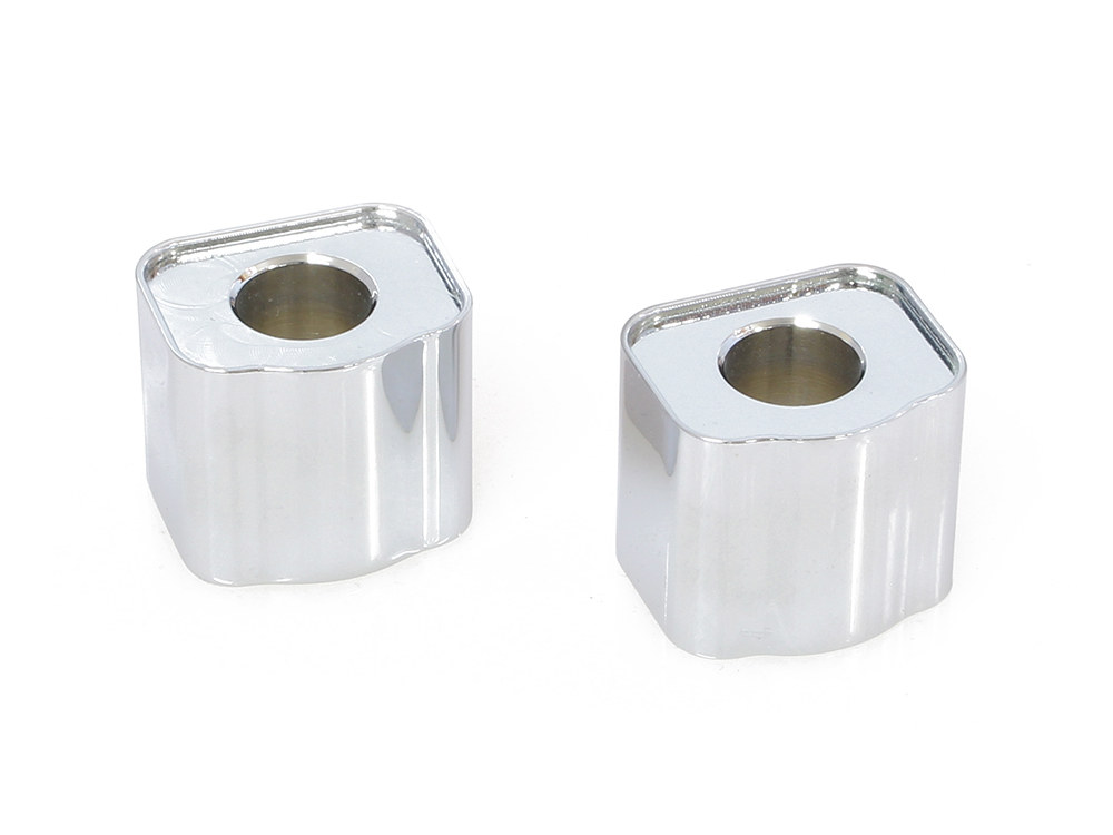 Thrashin Supply 1in. Riser Extensions – Chrome