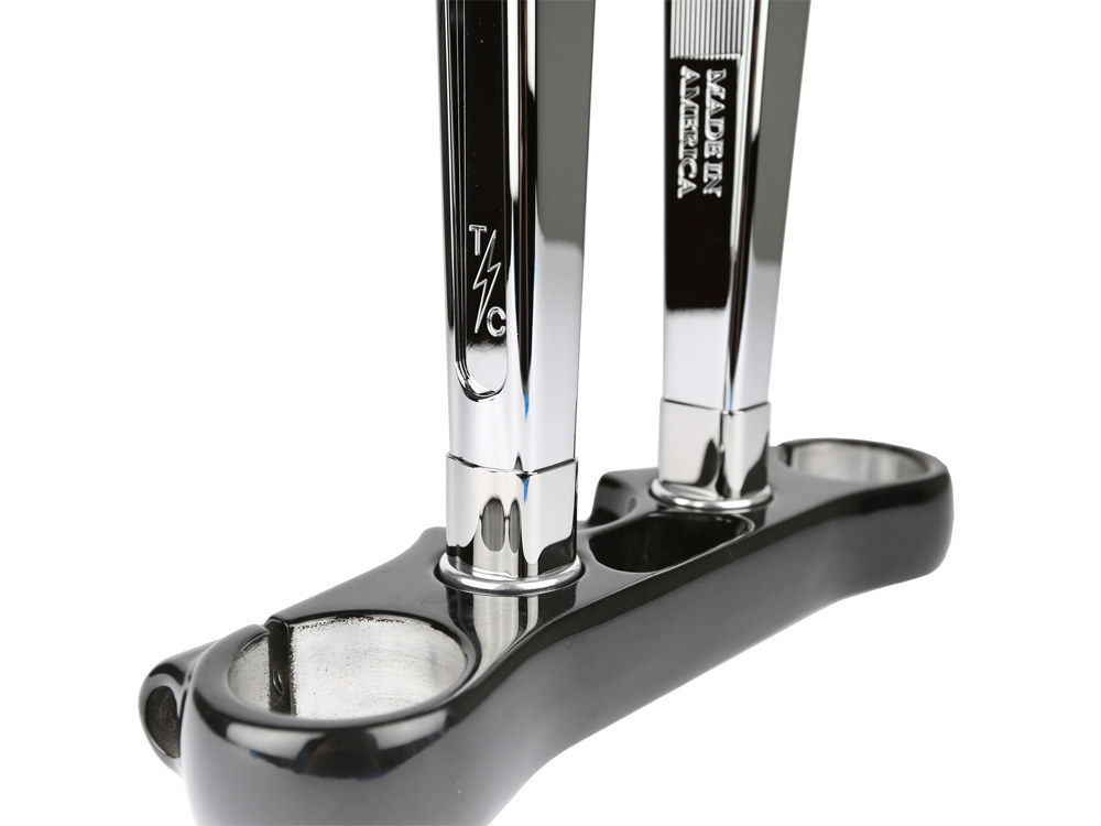 Thrashin Supply 1in. Riser Extensions – Chrome