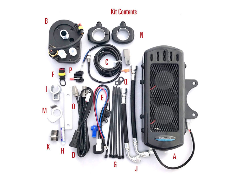 Oil Cooler Kit; S/Tail%2785-17