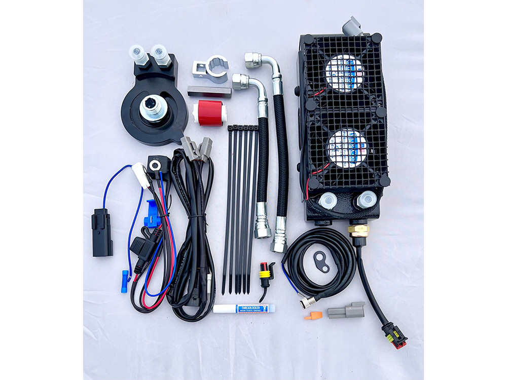 Oil Cooler Kit; FLH%2717-24 w/Lower
