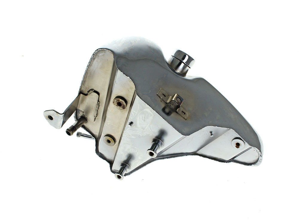 V-Factor Oil Tank – Chrome. Fits Sportster 1997-2003