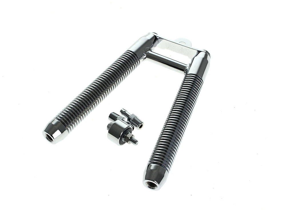 Oil Cooler; Billet Twin Tube Chr