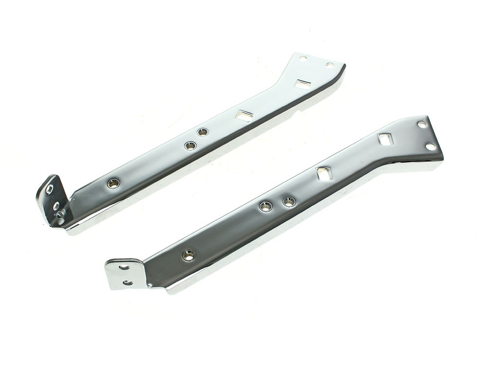 V-Factor Heavy-Duty Saddlebag Rail Supports Brackets. Fits Touring 1985-2008