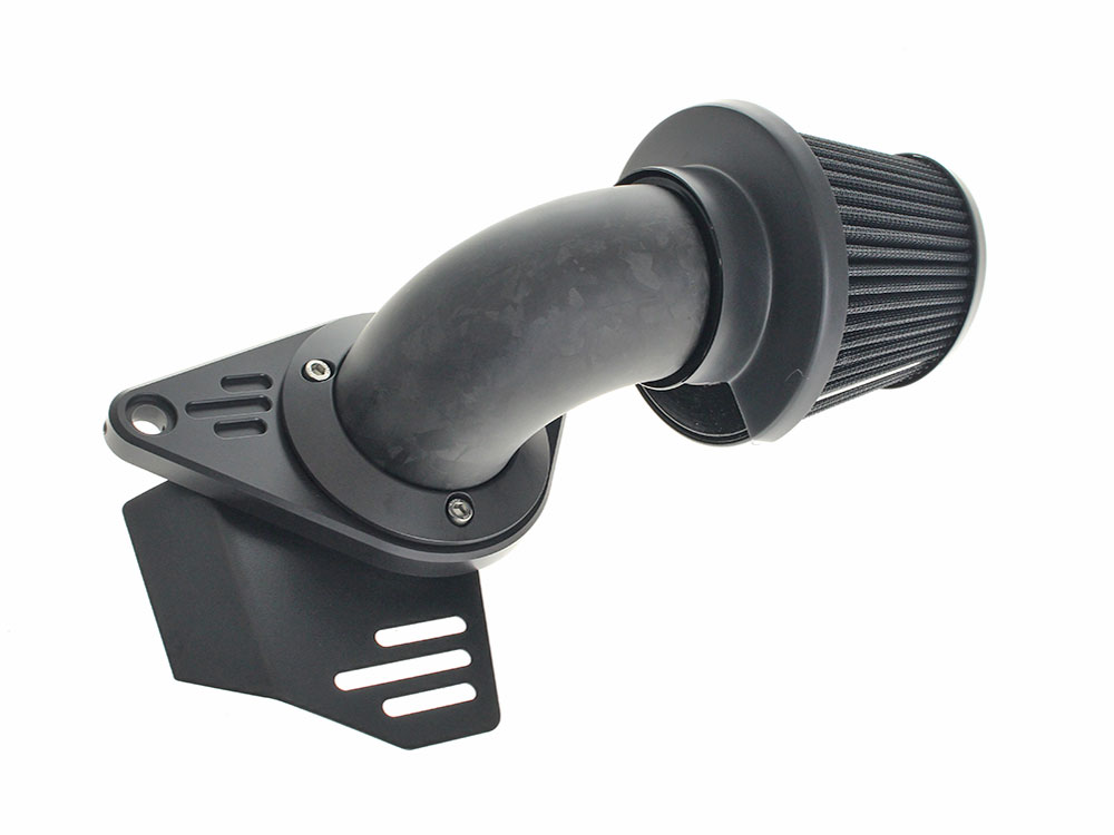 Vance and Hines 90deg VO2 Falcon XL Air Cleaner Kit – Gloss Forged Carbon Fiber. Fits Touring 2017-2024 & Softail 2018-2024