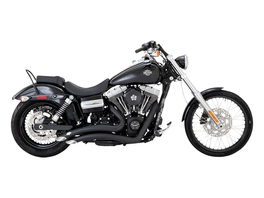 Exhaust; FXD%2706-17 Big Radius Blk
