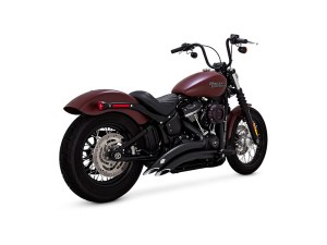 Vance and Hines Big Radius Exhaust – Black. Fits Softail 2018-2024 Non-240 Tyre Models Vance and Hines Big Radius Exhaust – Black. Fits Softail 2018-2024 Non-240 Tyre Models