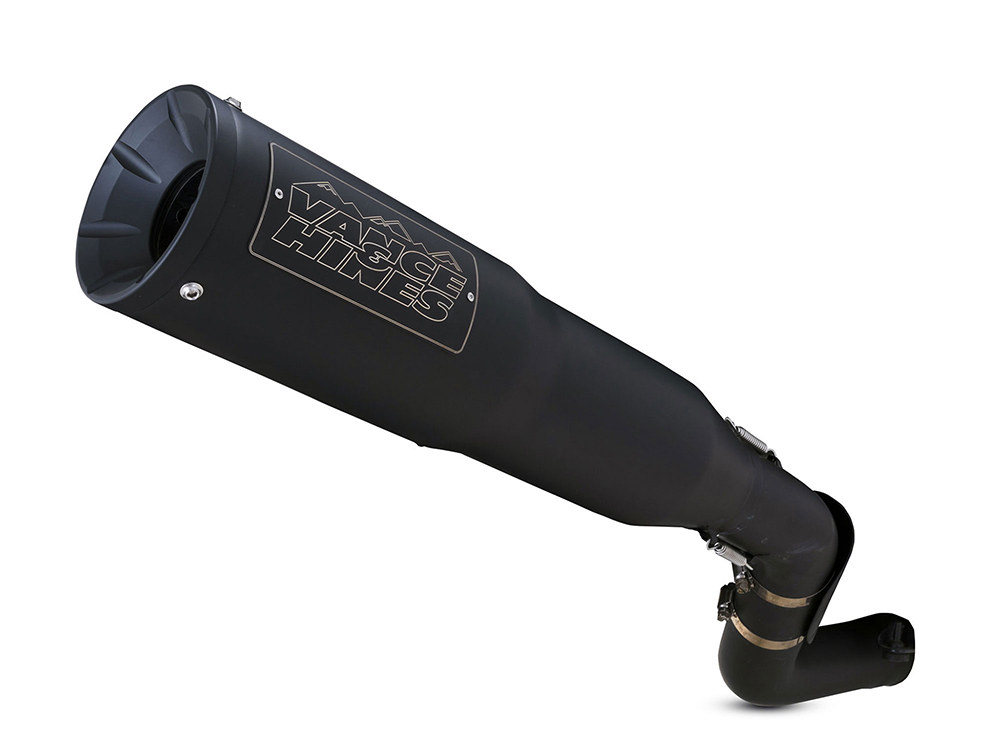 Vance and Hines Adventure Hi-Output 450 Slip On Muffler – Black. Fits Pan America 2021up