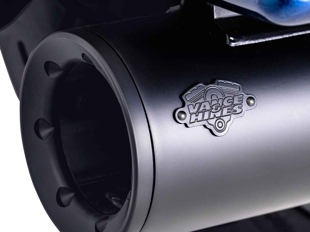 Exhaust; FLH%2717up 2:1 Pro Pipe Blk