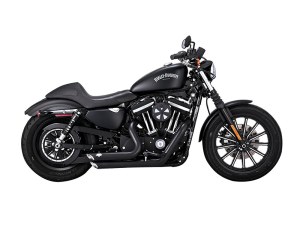 Vance and Hines Shortshots Staggered Exhaust – Black. Fits Sportster 2014-2021 Vance and Hines Shortshots Staggered Exhaust – Black. Fits Sportster 2014-2021