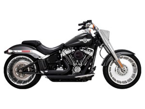 Vance and Hines Shortshots Staggered Exhaust – Black. Fits Breakout & Fat Boy 2018-2024 Vance and Hines Shortshots Staggered Exhaust – Black. Fits Breakout & Fat Boy 2018-2024