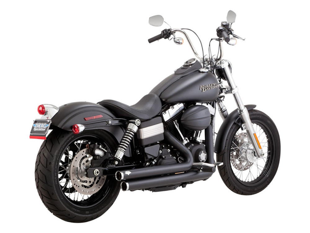 Exhaust; FXD%2706-17 Blk Big Shots