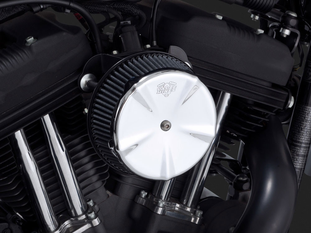 Vance and Hines VO2 Skullcap – Chrome. Fits Vance & Hines VO2 Naked Air Intake