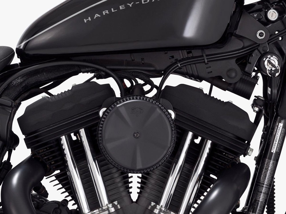 Vance and Hines VO2 Skullcap – Matte Black. Fits Vance & Hines VO2 Naked Air Intake
