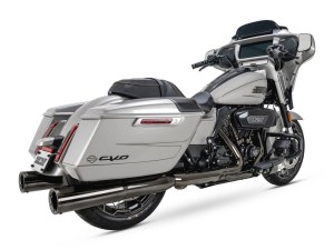 Vance and Hines 4.5in. Hi-Output Slip-On Mufflers – Dark Chrome. Fits Touring 2017up Vance and Hines 4.5in. Hi-Output Slip-On Mufflers – Dark Chrome. Fits Touring 2017up