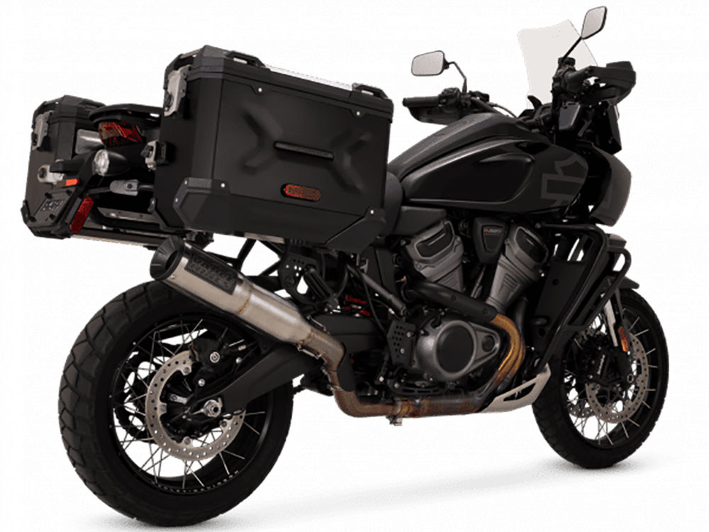 Vance and Hines Adventure Hi-Output 450 Slip On Muffler – Stainless. Fits Pan America 2021up