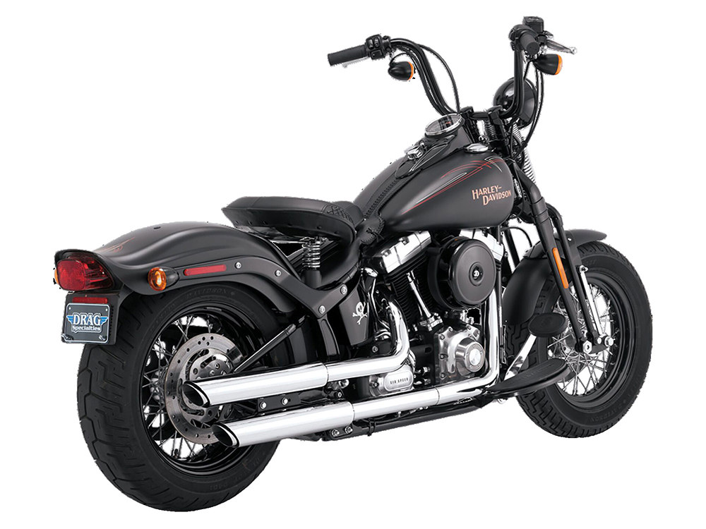 Mufflers; Chr FLSTN%2707-17 FXS%2712-13