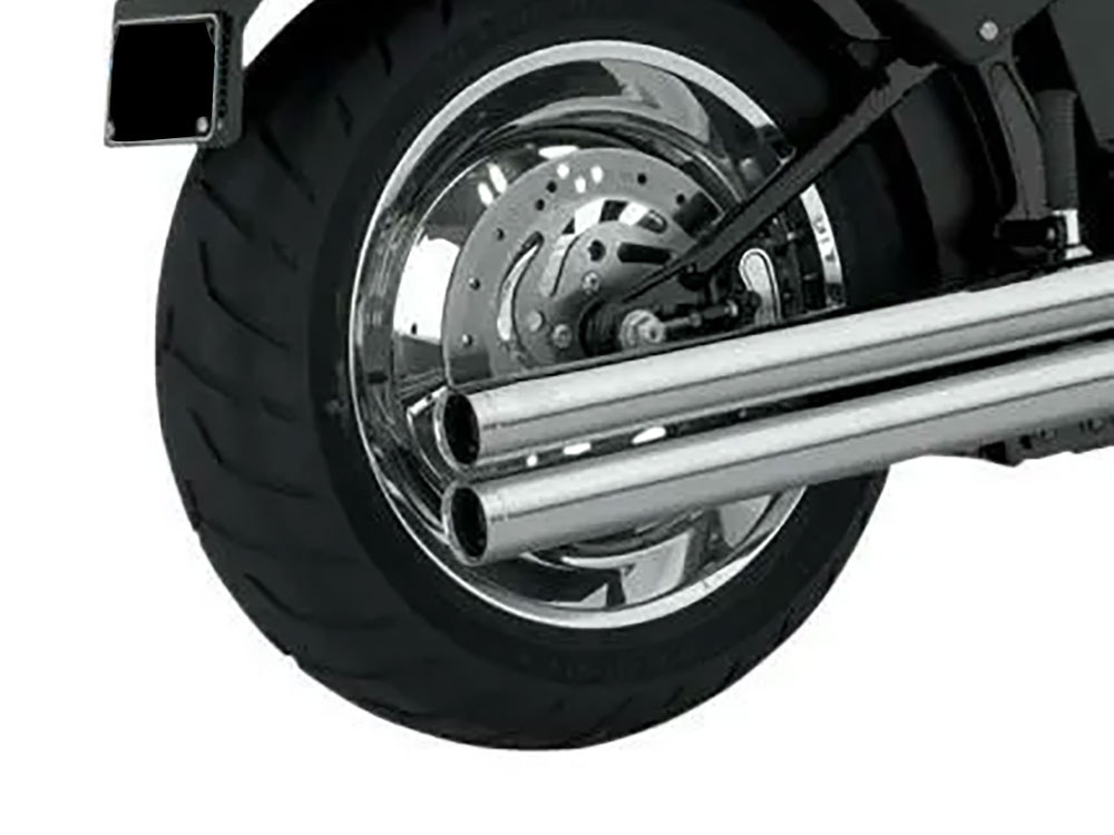 Vance and Hines Straight Cut End Caps – Pair. Fits Vance & Hines Big Shots & Big Shots Long Exhaust