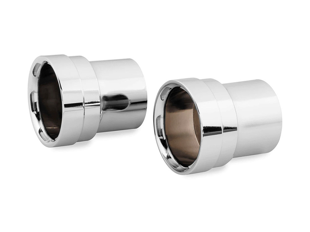 Vance and Hines Straight Cut End Caps – Pair. Fits Vance & Hines Big Shots & Big Shots Long Exhaust