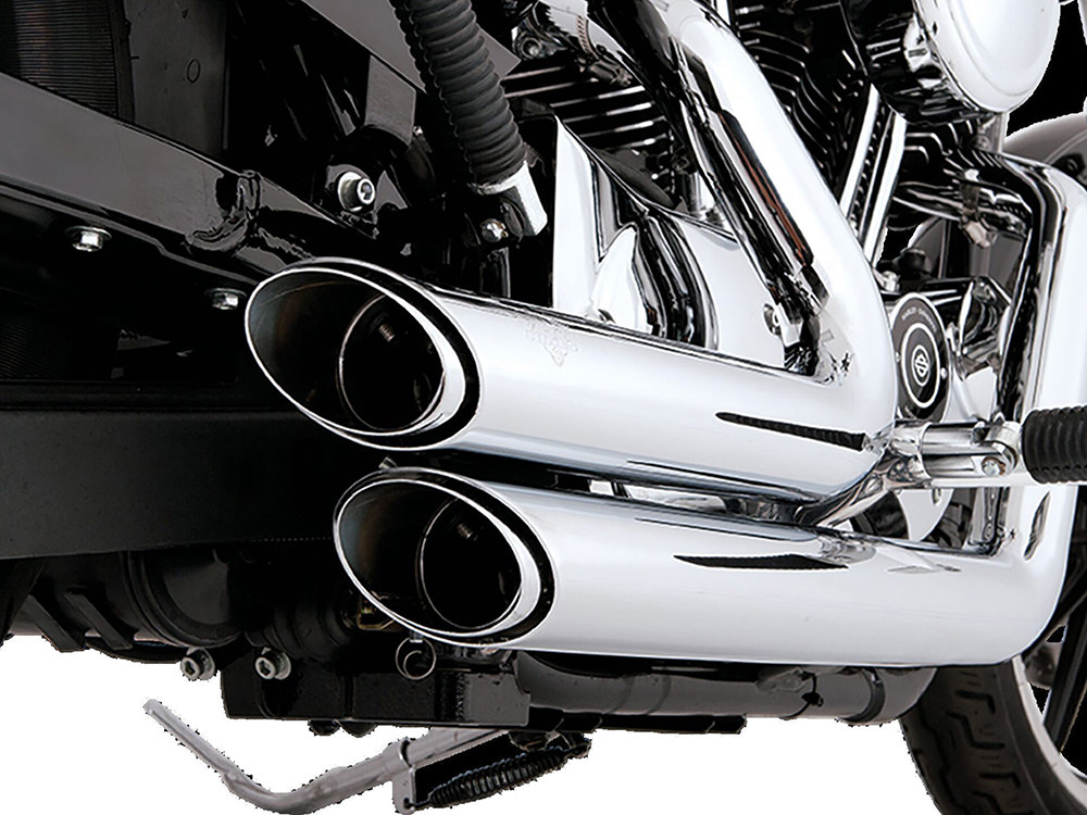 Vance and Hines Shortshots Staggered Exhaust – Chrome. Fits Sportster 2004-2013