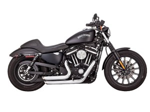 Vance and Hines Shortshots Staggered Exhaust – Chrome. Fits Sportster 2004-2013 Vance and Hines Shortshots Staggered Exhaust – Chrome. Fits Sportster 2004-2013