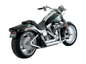 Vance and Hines Shortshots Staggered Exhaust – Chrome. Fits Softail 1986-2017 Non-240 Tyre Models Vance and Hines Shortshots Staggered Exhaust – Chrome. Fits Softail 1986-2017 Non-240 Tyre Models