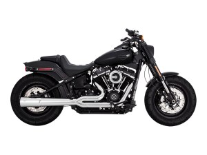 Vance and Hines Pro Pipe 2-into-1 Exhaust – Chrome. Fits Softail 2018-2024 Non-240 Tyre Models Vance and Hines Pro Pipe 2-into-1 Exhaust – Chrome. Fits Softail 2018-2024 Non-240 Tyre Models