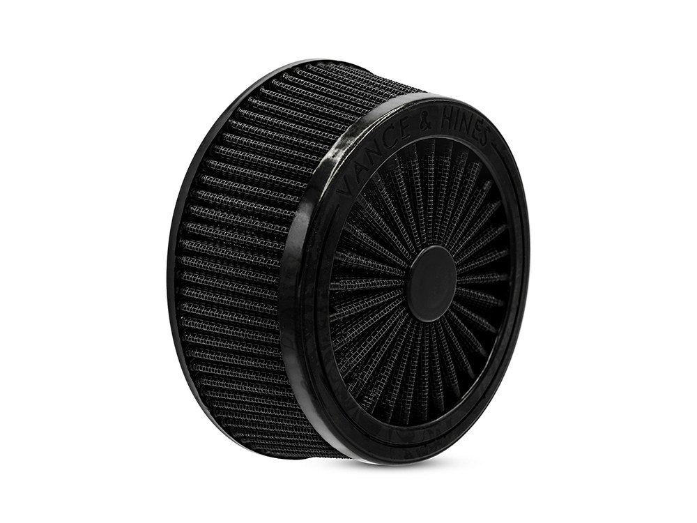 Vance and Hines Black Air Filter Element. Fits VO2 X, Blade & Cage Fighter Air Cleaners