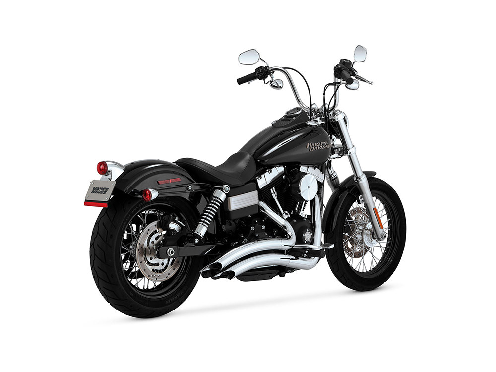 Exhaust; FXD%2706-17 Big Radius Chr