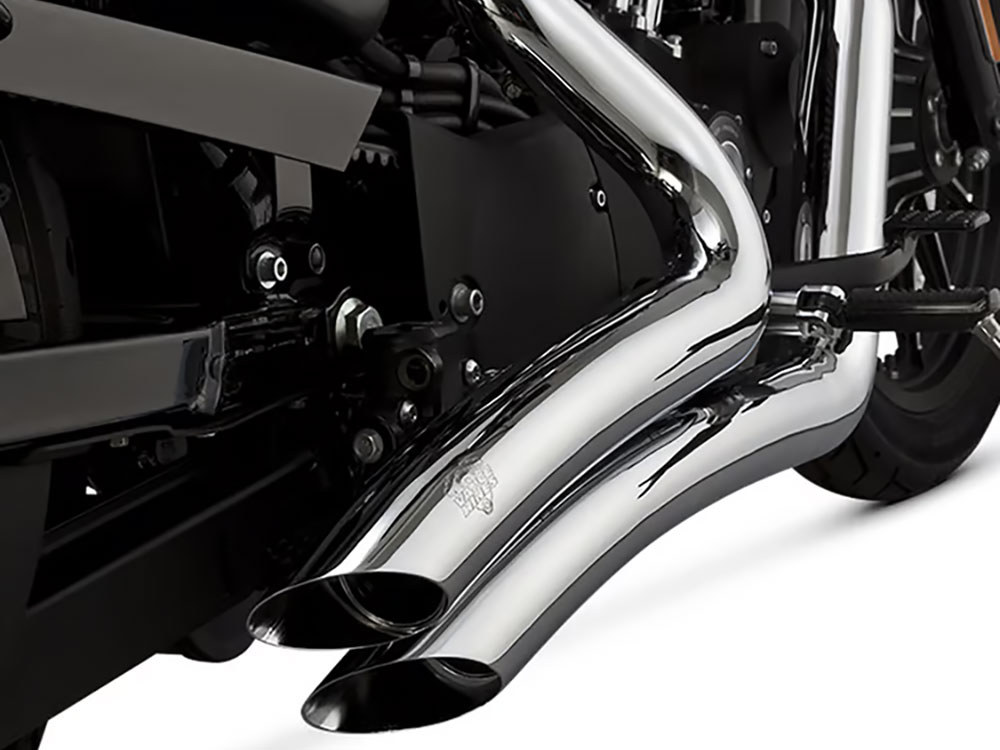 Vance and Hines Big Radius Exhaust – Chrome. Fits Sportster 2014-2021