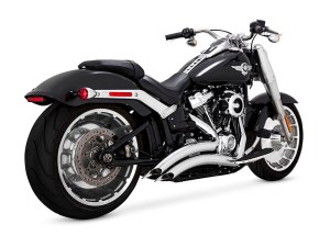 Vance and Hines Big Radius Exhaust – Chrome. Fits Breakout & Fat Boy 2018-2024 Vance and Hines Big Radius Exhaust – Chrome. Fits Breakout & Fat Boy 2018-2024