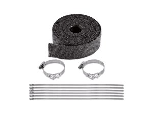 Vance and Hines Black Heat Wrap. 2in. Wide x 25 Foot Roll with Locking Ties. Vance and Hines Black Heat Wrap. 2in. Wide x 25 Foot Roll with Locking Ties.