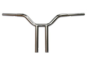 WILD 1 HANDLEBARS 14in. x 1-1/4in. Chubby Psycho Street Fighter Handlebar – Chrome.  WILD 1 HANDLEBARS 14in. x 1-1/4in. Chubby Psycho Street Fighter Handlebar – Chrome.