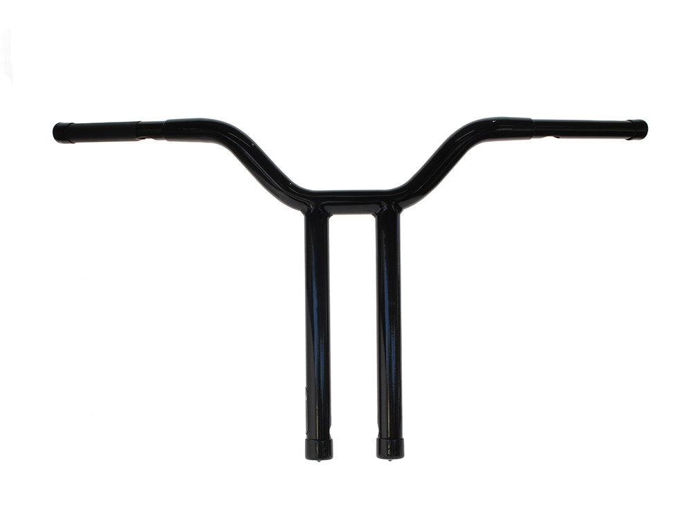 WILD 1 HANDLEBARS 16in. x 1-1/4in. Chubby Psycho Street Fighter Handlebar – Gloss Black.