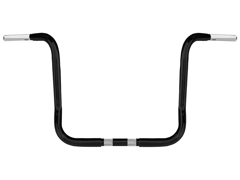 WILD 1 HANDLEBARS 14in. x 1-1/4in. Chubby Bagger Ape Handlebar – Gloss Black. Fits Ultra Models 1996-2024 and Street Glide 1996-2023