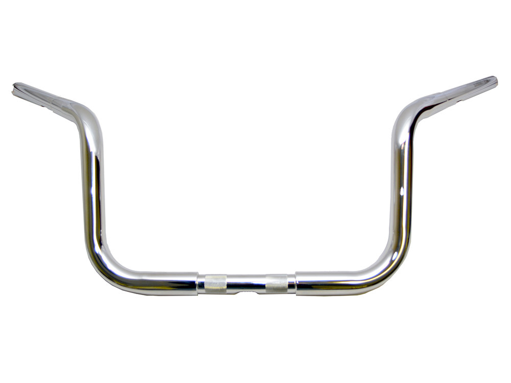 WILD 1 HANDLEBARS 8-1/2in. x 1-1/4in. Chubby Bagger Low Pull Back Handlebar – Chrome. Fits Ultra Models 1996up and Street Glide 1996-2023