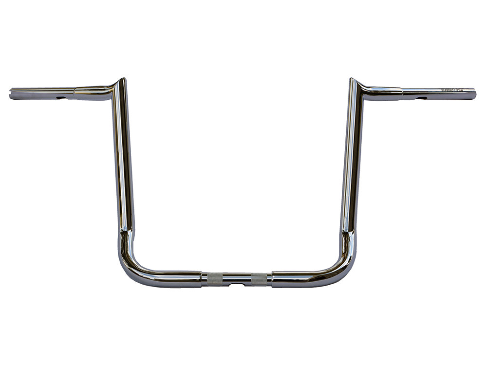 WILD 1 HANDLEBARS 16in. x 1-1/4in. Chubby Bagger Hooked Ape Hanger Handlebar – Chrome. Fits Ultra Models 1996-2024 and Street Glide 1996-2023