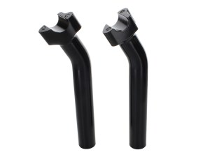 WILD 1 HANDLEBARS 9-1/2in. Pullback Risers with 1-1/4in. Thick Base – Gloss Black. Fits 1in. Handlebar. WILD 1 HANDLEBARS 9-1/2in. Pullback Risers with 1-1/4in. Thick Base – Gloss Black. Fits 1in. Handlebar.