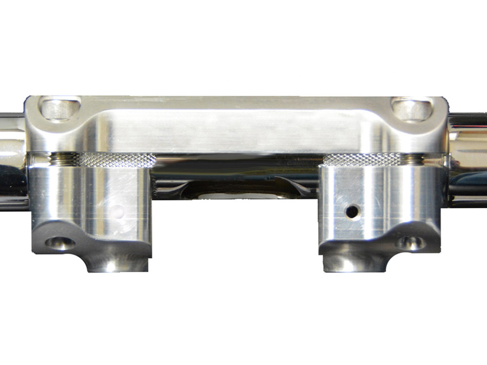 WILD 1 HANDLEBARS Riser with Top Clamp – Chrome. Fits Road Glide 2015-2023 and Road King Special 2017up with 1in. Handlebar.