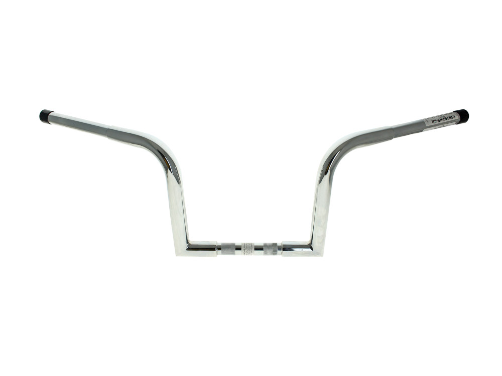 WILD 1 HANDLEBARS 10in. x 1-1/4in. Chubby OutlawZ Ape Hanger Handlebar with Narrow Bottom – Chrome.