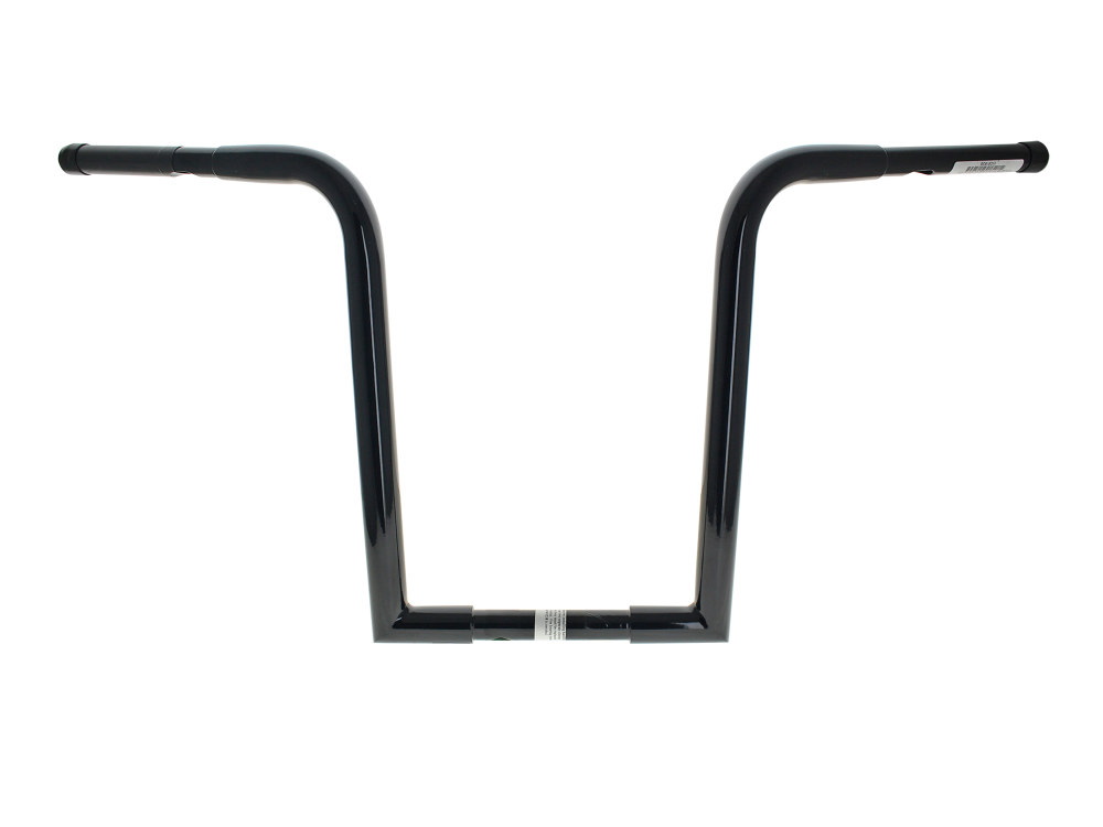 WILD 1 HANDLEBARS 16in. x 1-1/4in. Chubby OutlawZ Ape Hanger Handlebar with Narrow Bottom – Gloss Black.