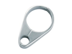 WILD 1 HANDLEBARS 1-1/4in. Cable Clamp with 1 x 10mm Clutch Cable or Brake Line Hole – Chrome. WILD 1 HANDLEBARS 1-1/4in. Cable Clamp with 1 x 10mm Clutch Cable or Brake Line Hole – Chrome.