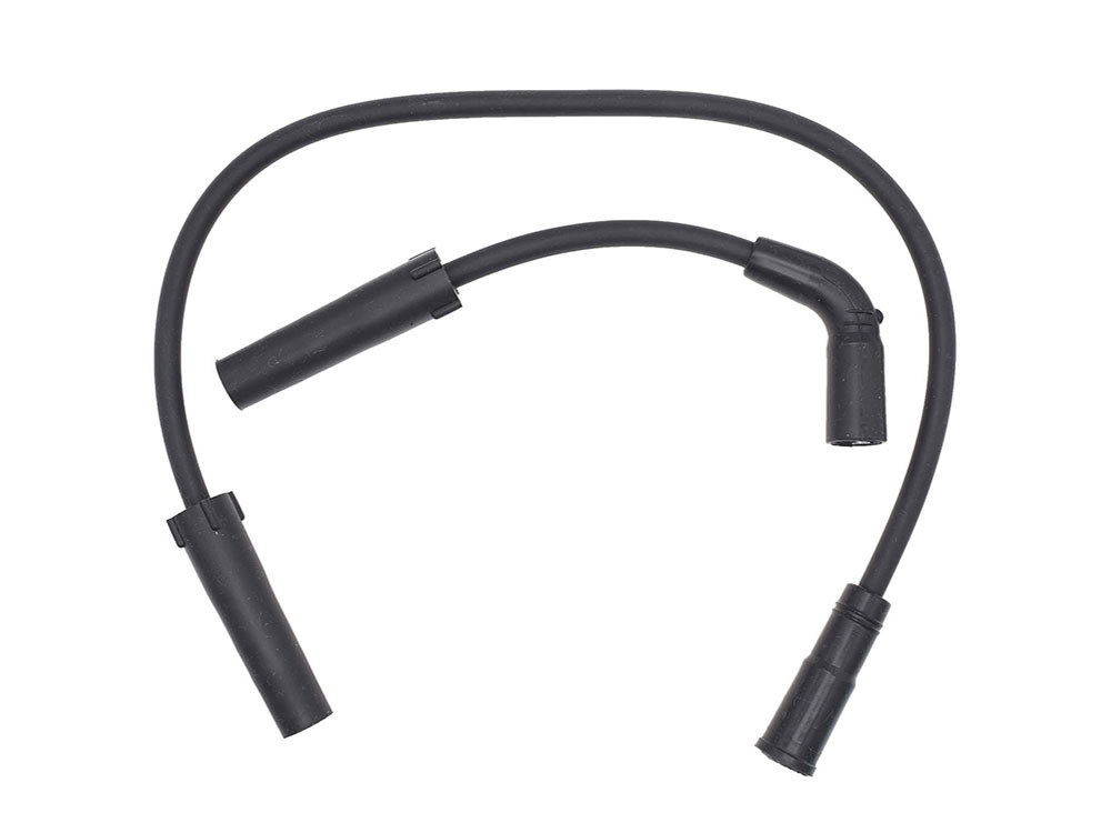 Walker Products 8mm Spark Plug Wire Set – Black. Fits Touring 1999-2007 with Carb and Sportster 2007-2021