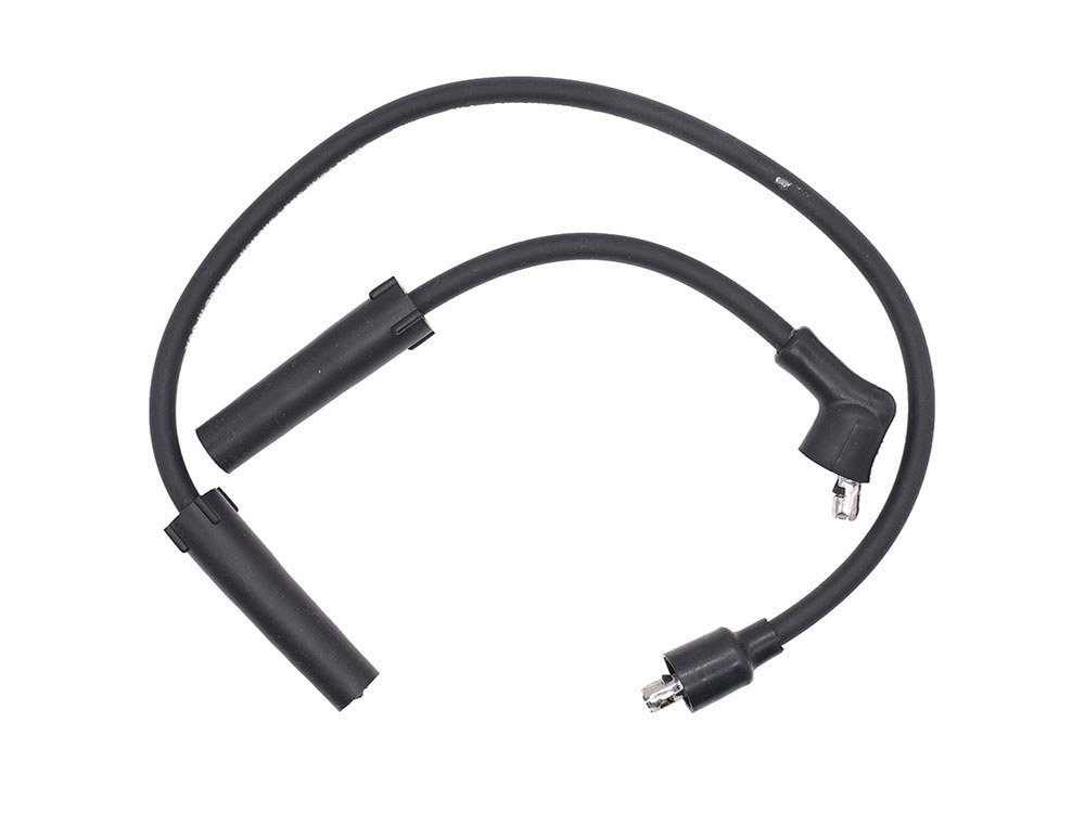 Walker Products 8mm Spark Plug Wire Set – Black. Fits Touring 1980-1998 and Sportster 1986-2003.